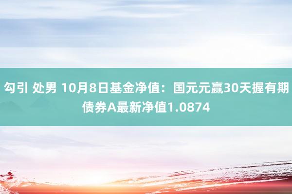 勾引 处男 10月8日基金净值：国元元赢30天握有期债券A最新净值1.0874