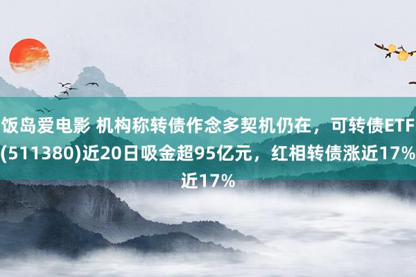 饭岛爱电影 机构称转债作念多契机仍在，可转债ETF(511380)近20日吸金超95亿元，红相转债涨近17%