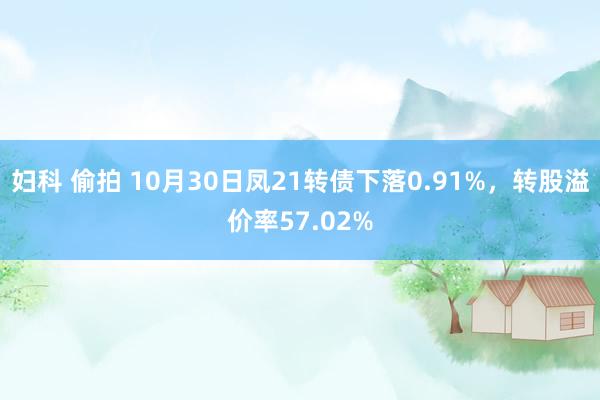 妇科 偷拍 10月30日凤21转债下落0.91%，转股溢价率57.02%