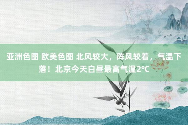 亚洲色图 欧美色图 北风较大，阵风较着，气温下落！北京今天白昼最高气温2℃